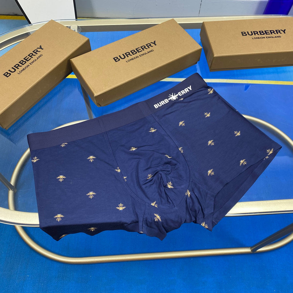 Burberry Men's Boxer Briefs - 3-Piece Box