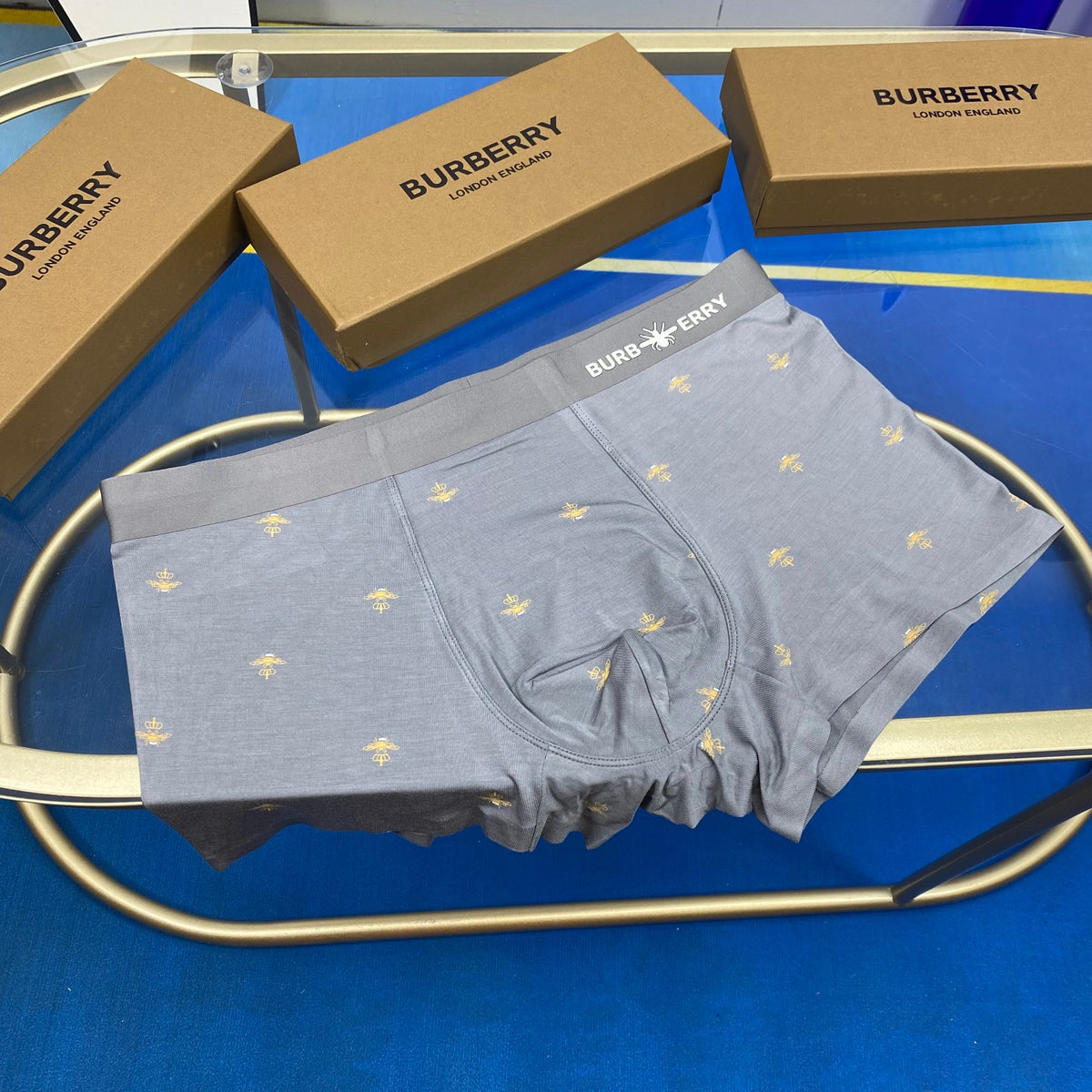 Burberry Men's Boxer Briefs - 3-Piece Box