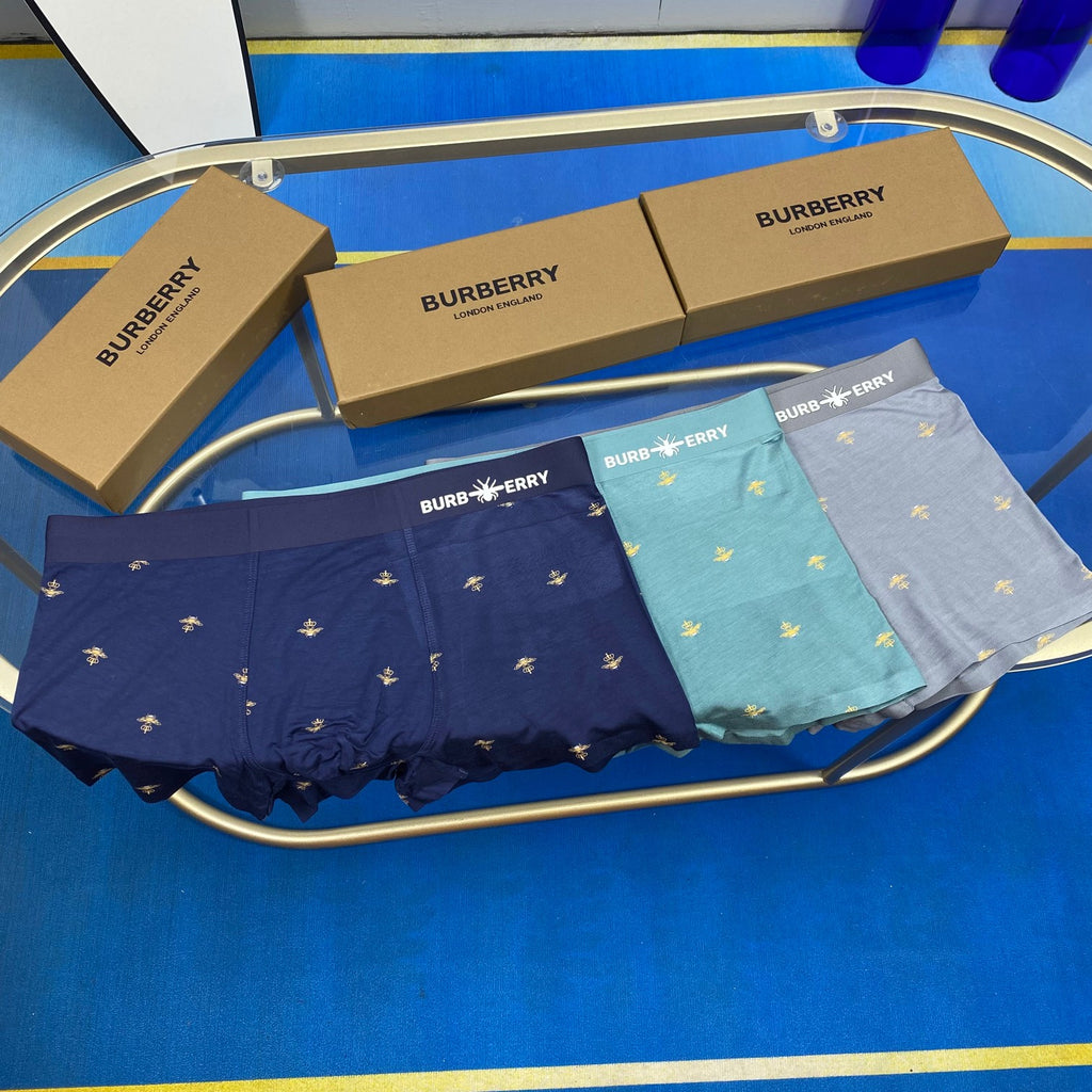 Burberry Short Socks - 3-Pair Pack