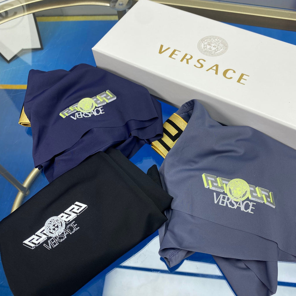 Versace Ice-Silk Short Socks - 3-Pair Pack