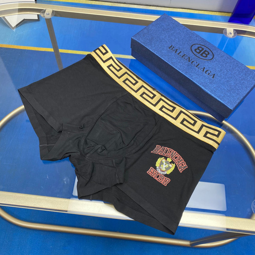 Balenciaga Ice-Silk Men's Boxer Briefs - 3-Piece Box