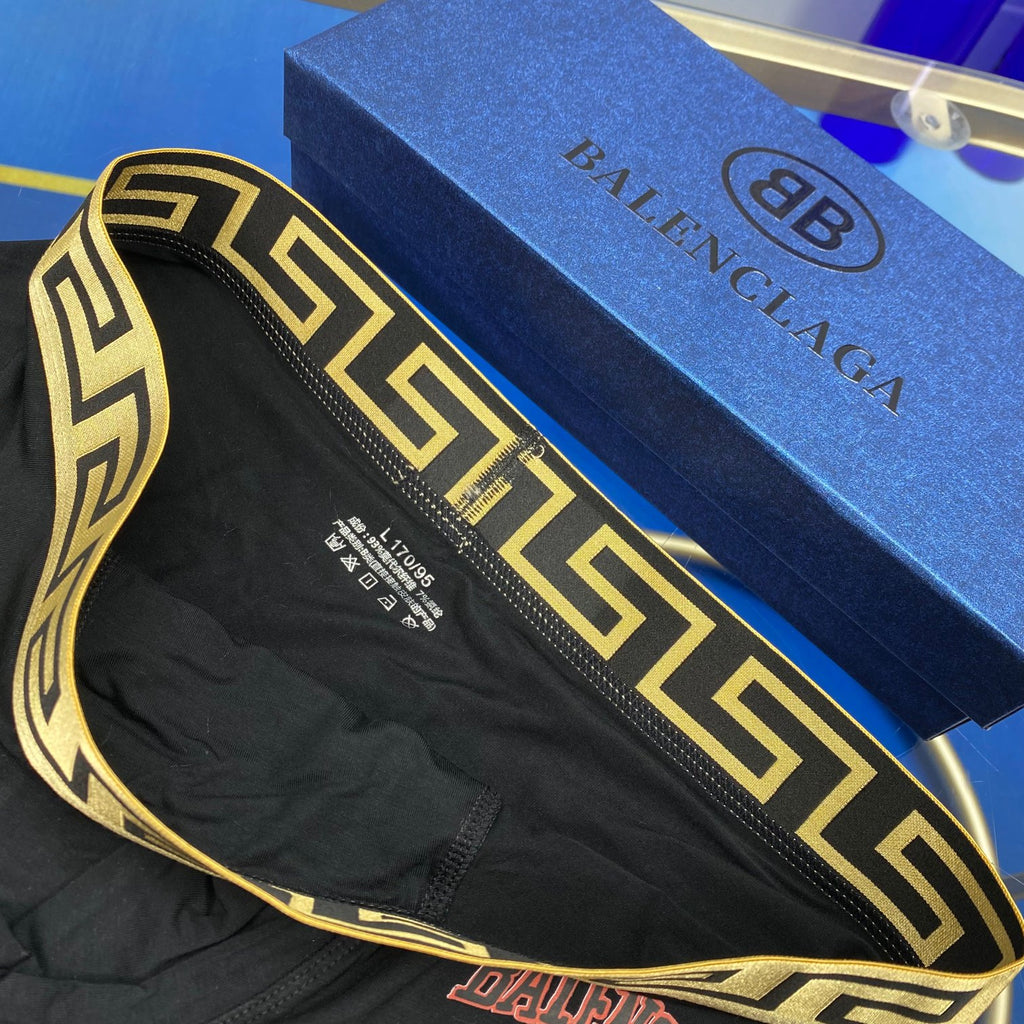 Balenciaga Ice-Silk Men's Boxer Briefs - 3-Piece Box