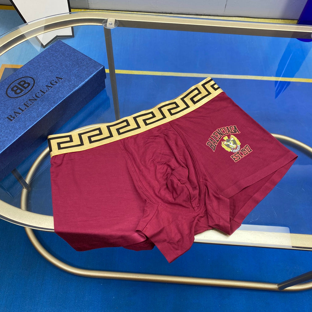 Balenciaga Ice-Silk Men's Boxer Briefs - 3-Piece Box