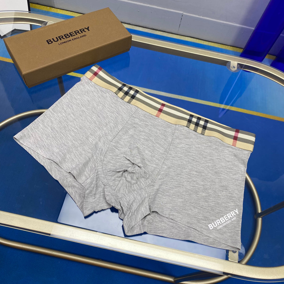 Burberry Men's Boxer Briefs - 3-Piece Box