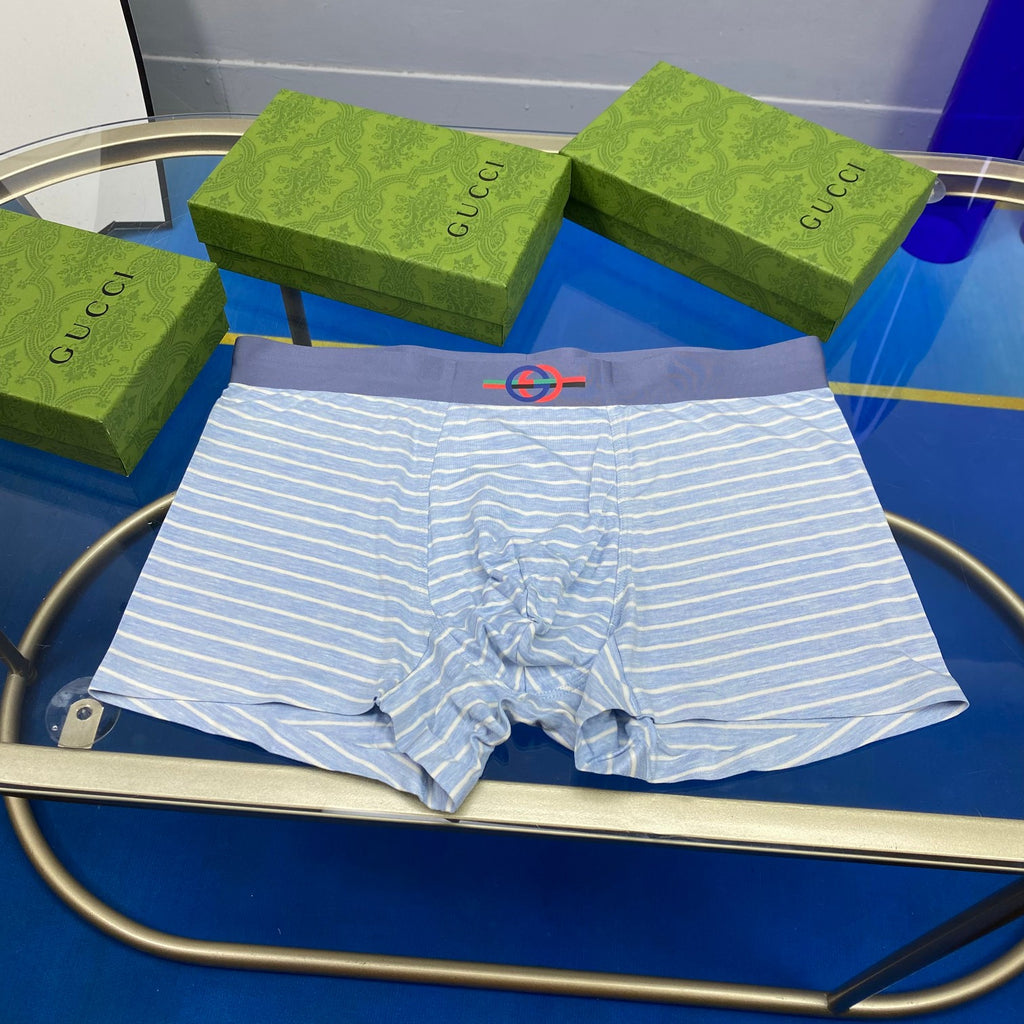 Gucci Ice-Silk Men's Boxer Briefs - 3-Piece Box