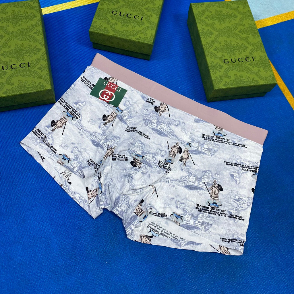 Gucci Ice-Silk Men's Boxer Briefs - 3-Piece Box