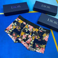 Dior Colourful Floral Prints Men's Boxer Briefs - 3-Piece Box