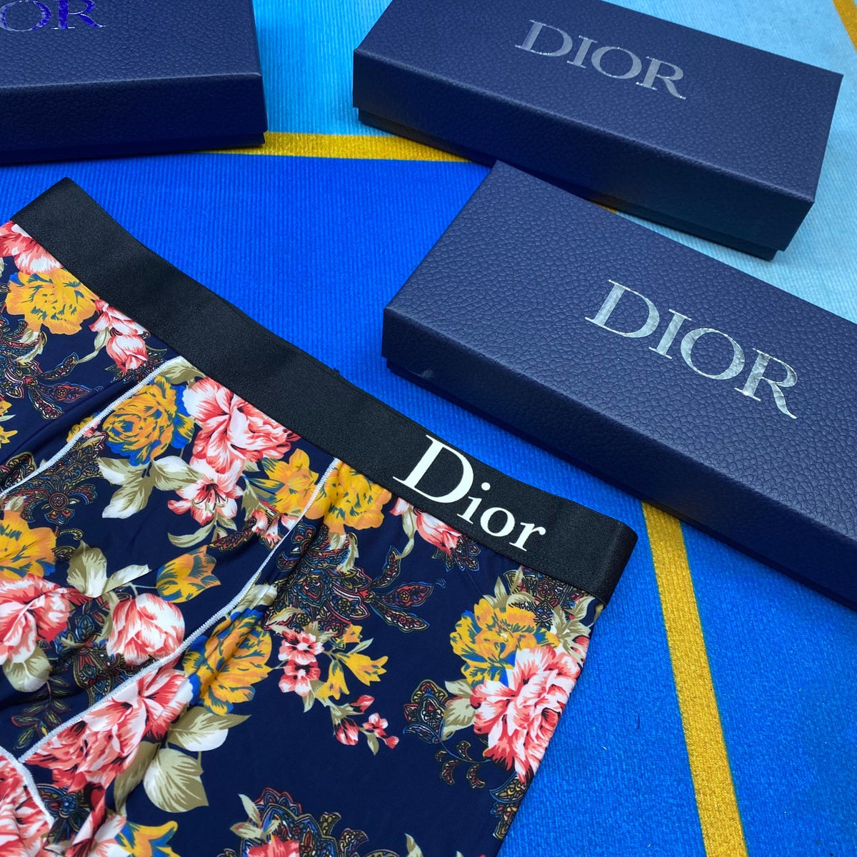 Dior Ice-Silk Men's Boxer Briefs - 3-Piece Box