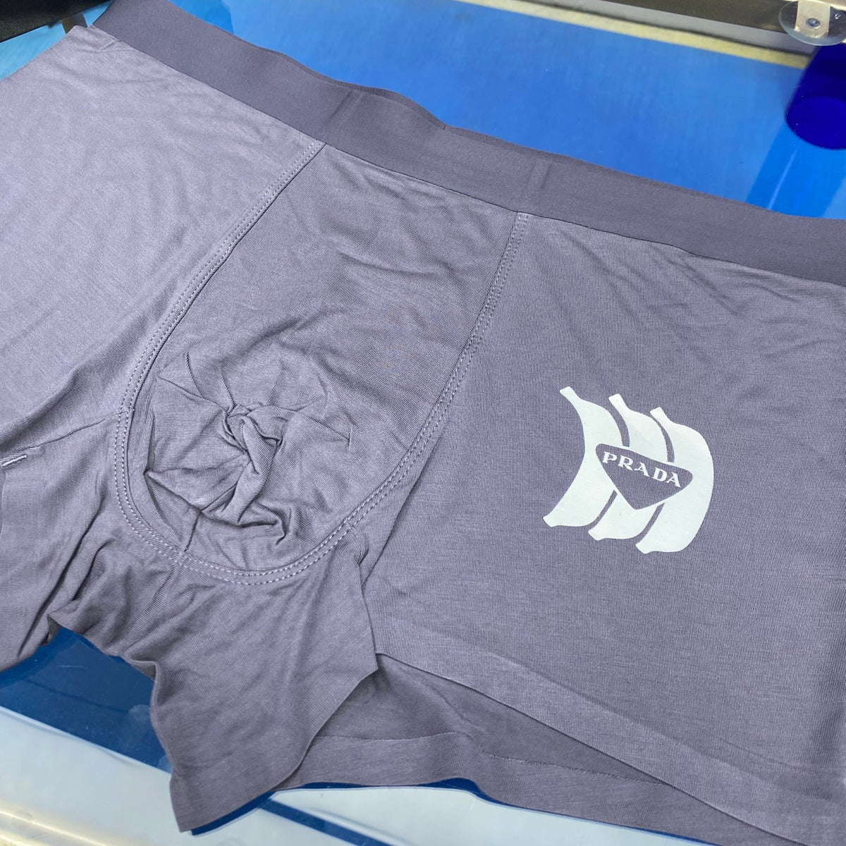Unbranded Crest-Style Front Graphic Men's Boxer Briefs