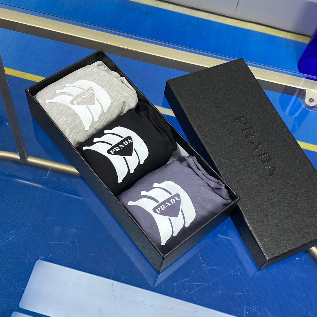 Unbranded Crest-Style Front Graphic Men's Boxer Briefs