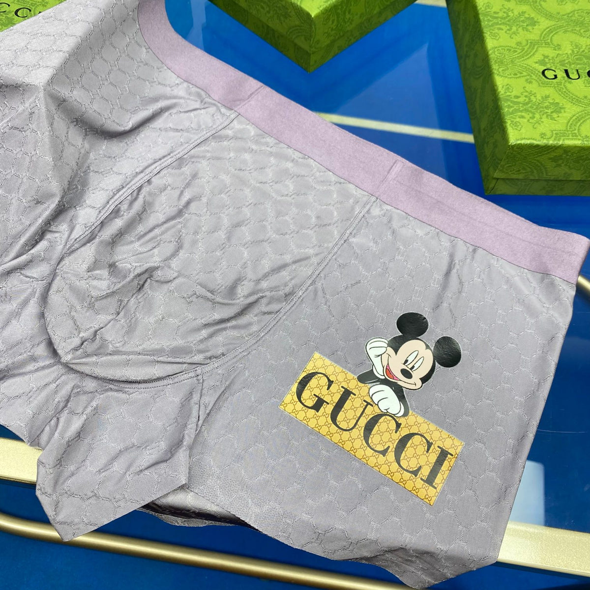 Gucci Ice-Silk Men's Boxer Briefs - 3-Piece Box