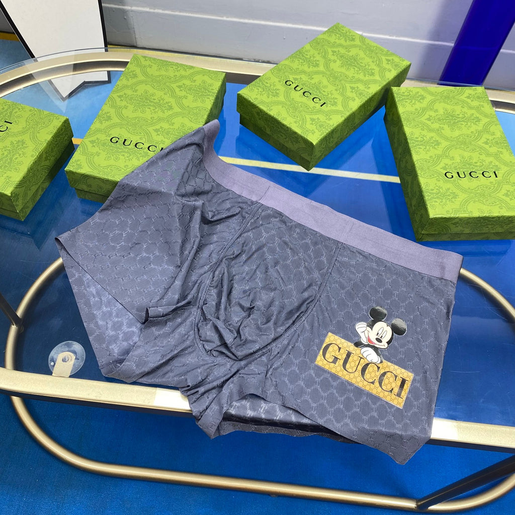 Gucci Ice-Silk Men's Boxer Briefs - 3-Piece Box