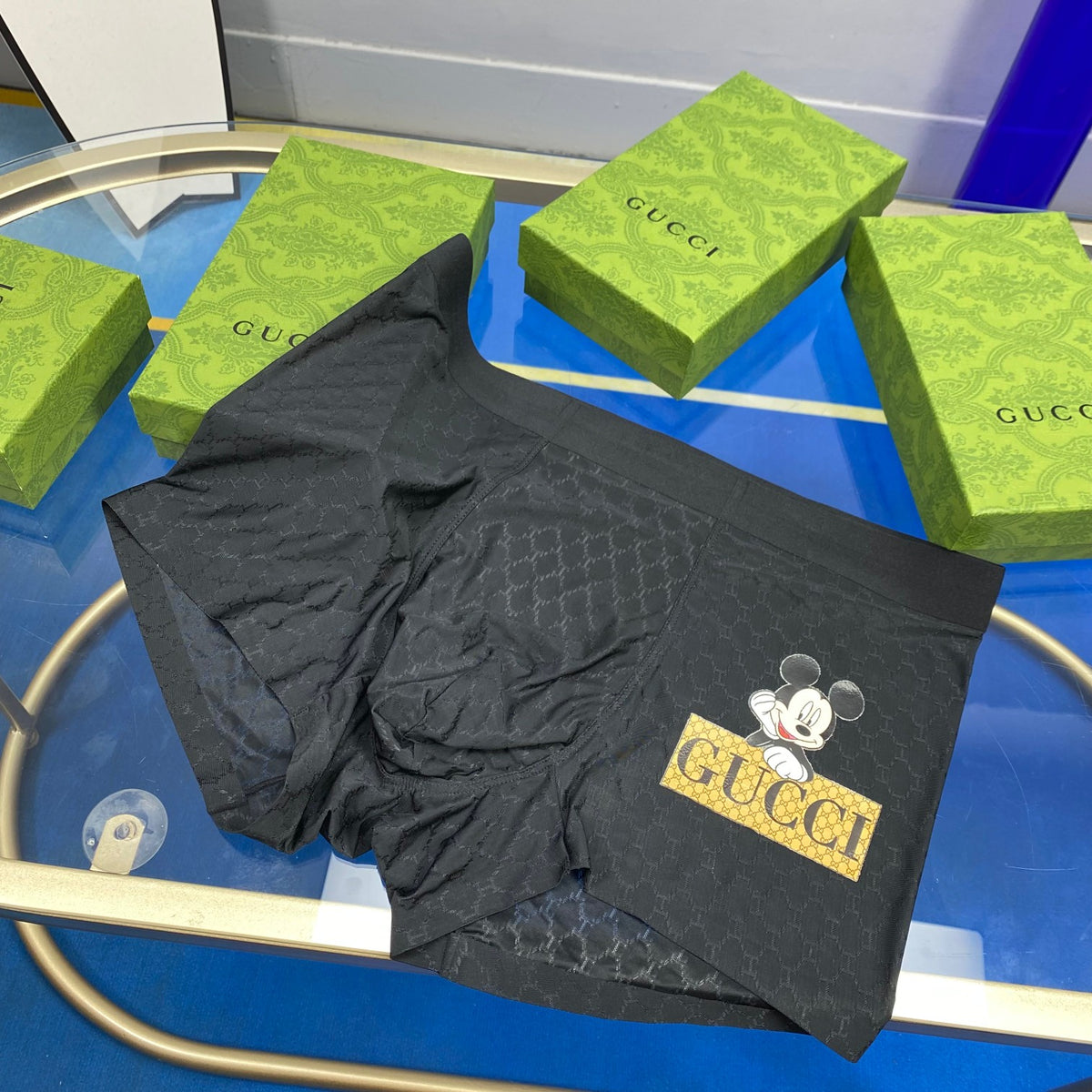 Gucci Ice-Silk Men's Boxer Briefs - 3-Piece Box