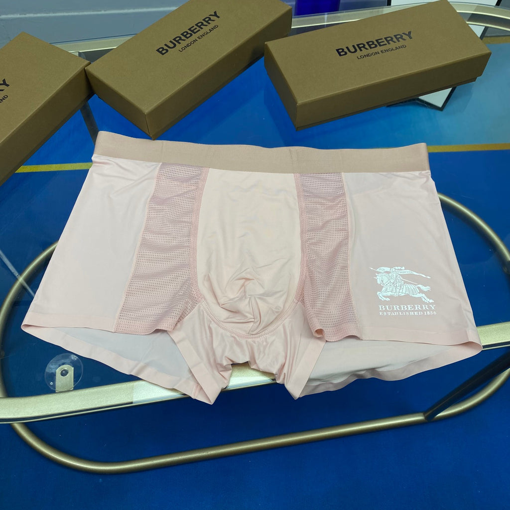 Burberry Ice-Silk Men's Boxer Briefs - 3-Piece Box