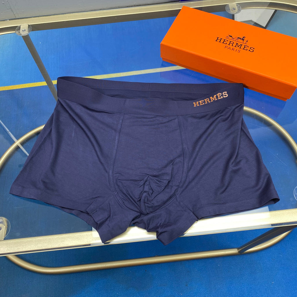 Hermes Ice-Silk Men's Boxer Briefs - 3-Piece Box