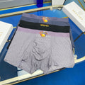 Versace Crest Graphics And Subtle Tonal Patterns Men's Boxer Briefs - 3-Piece Box