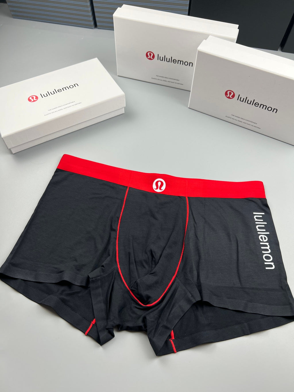 Lululemon Contrast Waistbands Men's Boxer Briefs - 3-Piece Box