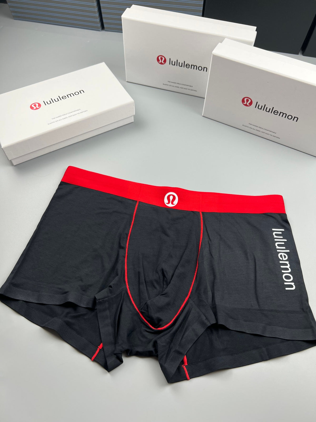 Lululemon Contrast Waistbands Men's Boxer Briefs - 3-Piece Box