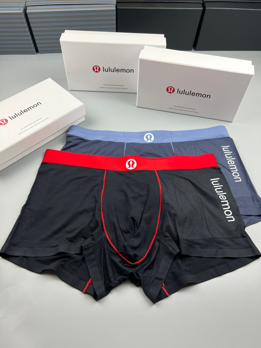 Lululemon Contrast Waistbands Men's Boxer Briefs - 3-Piece Box