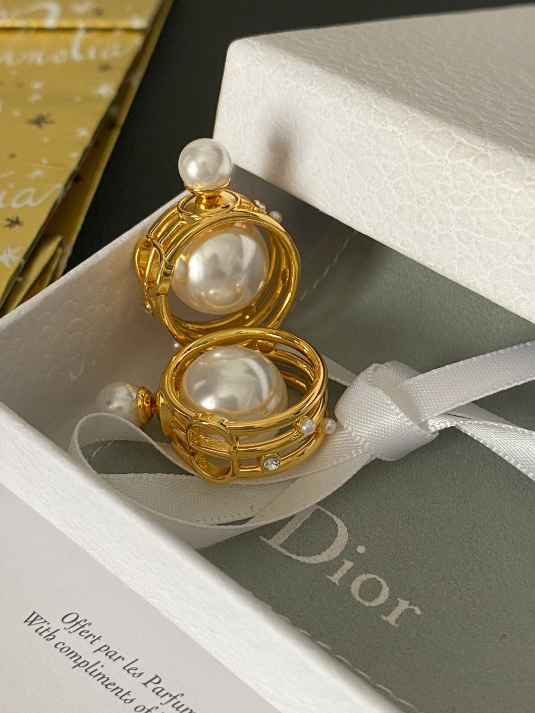 Sculptural Statement Earrings in Polished Metal-Tone – Design 005 main product view