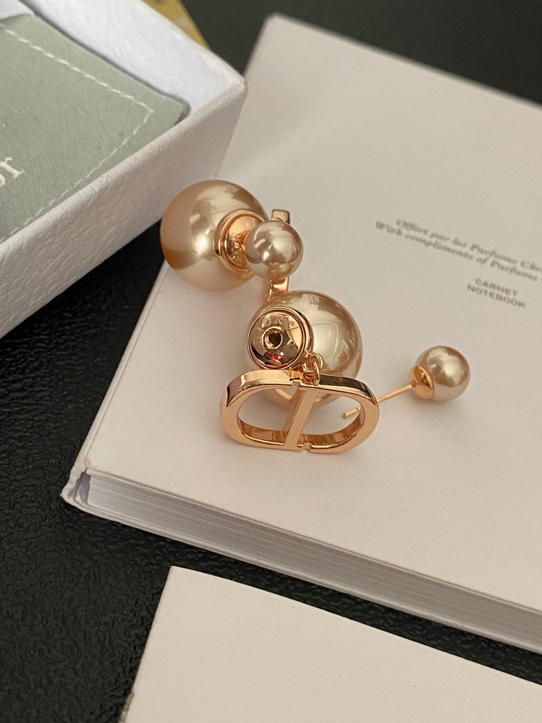 Sculptural Statement Earrings in Polished Metal-Tone – Design 004 close-up detail
