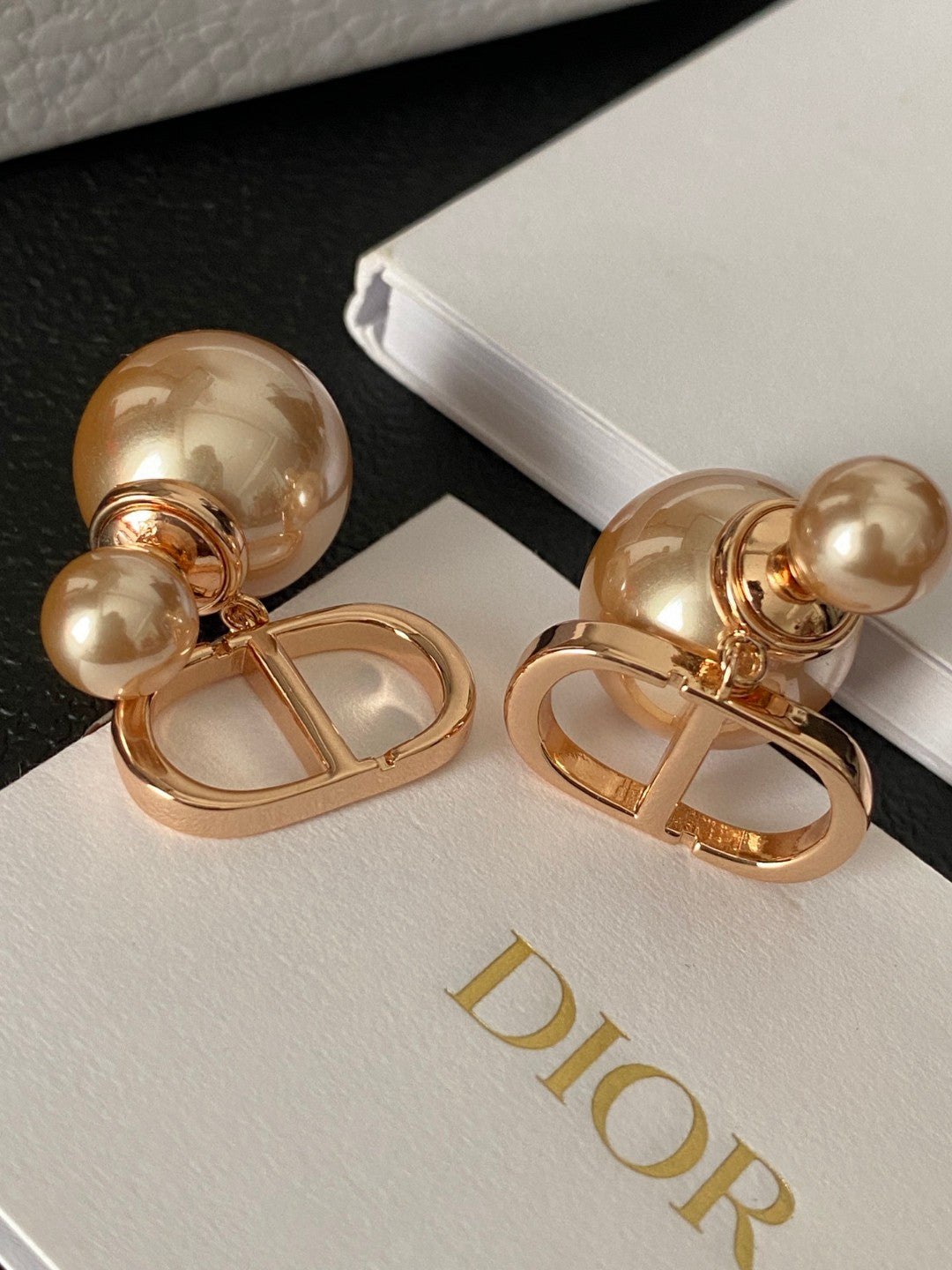 Sculptural Statement Earrings in Polished Metal-Tone – Design 004 side detail