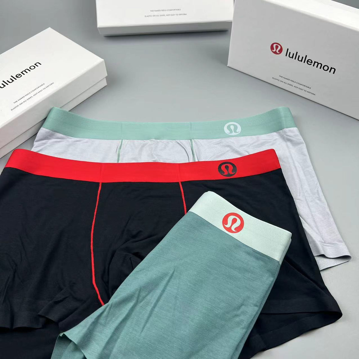 Lululemon Modal Breathable Seamless Men's Boxer Briefs – 3-Pack