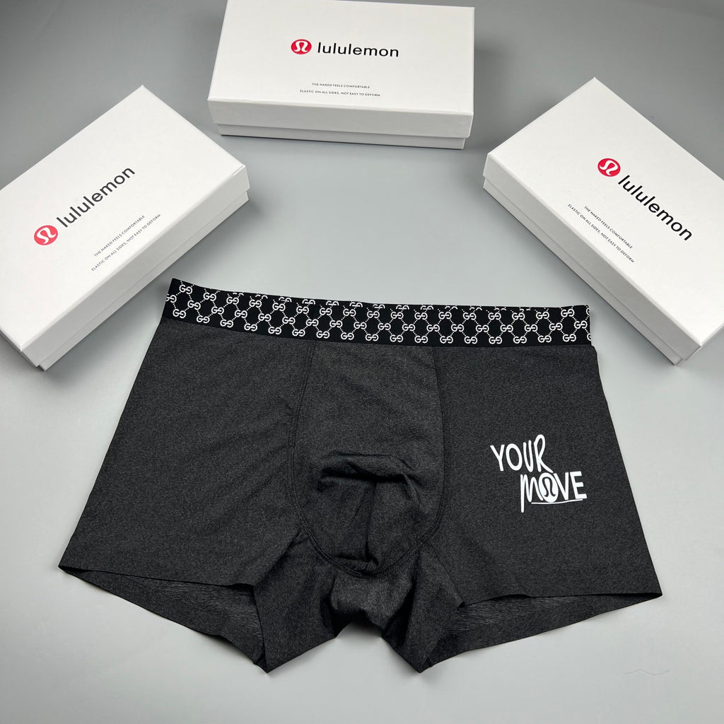Lululemon Ice-Silk Men's Boxer Briefs - 3-Piece Box
