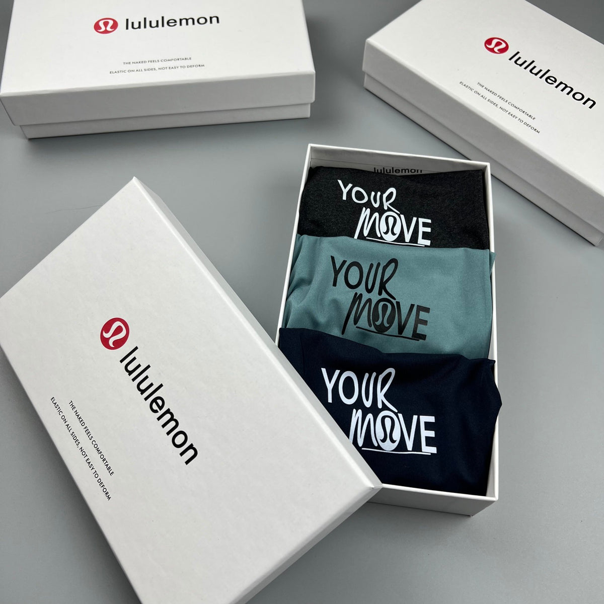 Lululemon Ice-Silk Men's Boxer Briefs - 3-Piece Box