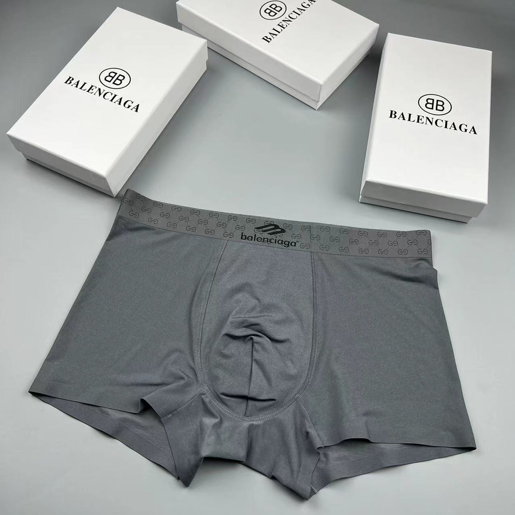 Balenciaga Ice-Silk Men's Boxer Briefs - 3-Piece Box