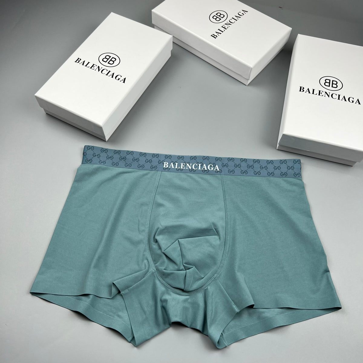 Balenciaga Ice-Silk Men's Boxer Briefs - 3-Piece Box