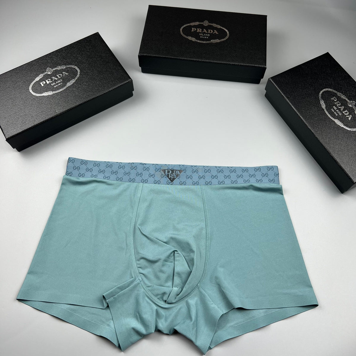 Prada Ice-Silk Men's Boxer Briefs - 3-Piece Box