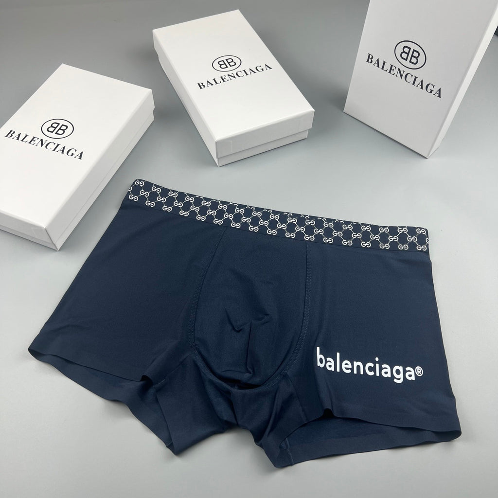 Balenciaga Ice-Silk Men's Boxer Briefs - 3-Piece Box