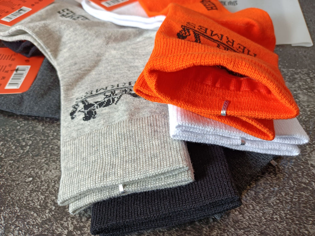 Hermes Crew Socks - 5-Pair Pack