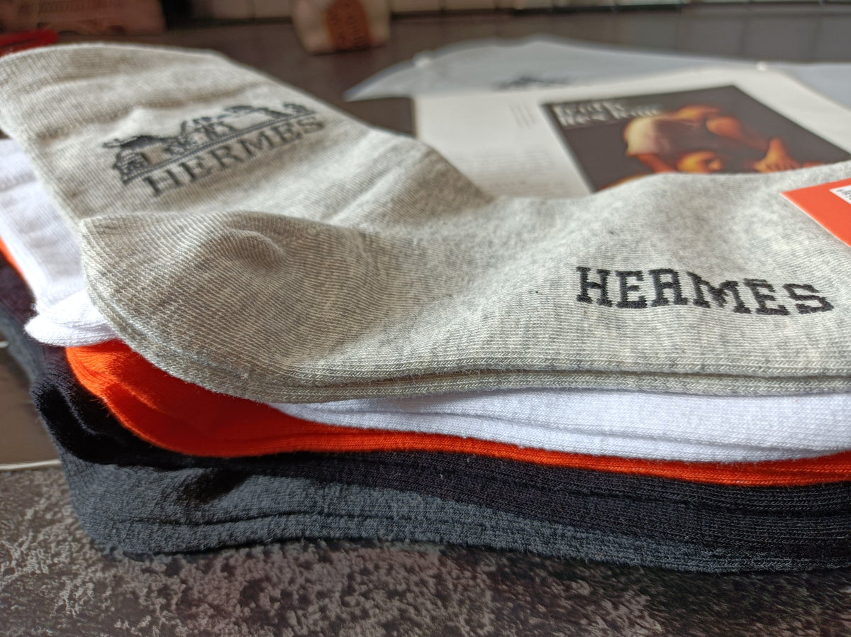 Hermes Crew Socks - 5-Pair Pack