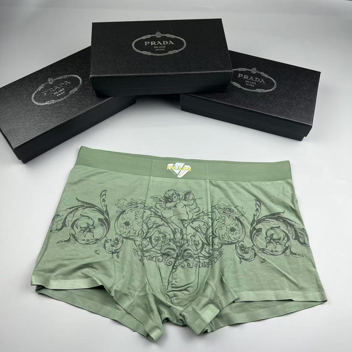 Prada Men's Boxer Briefs - 3-Piece Box
