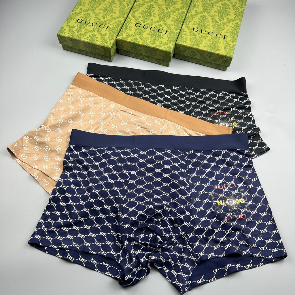Modal Men's Boxer Briefs - 3-Piece Box