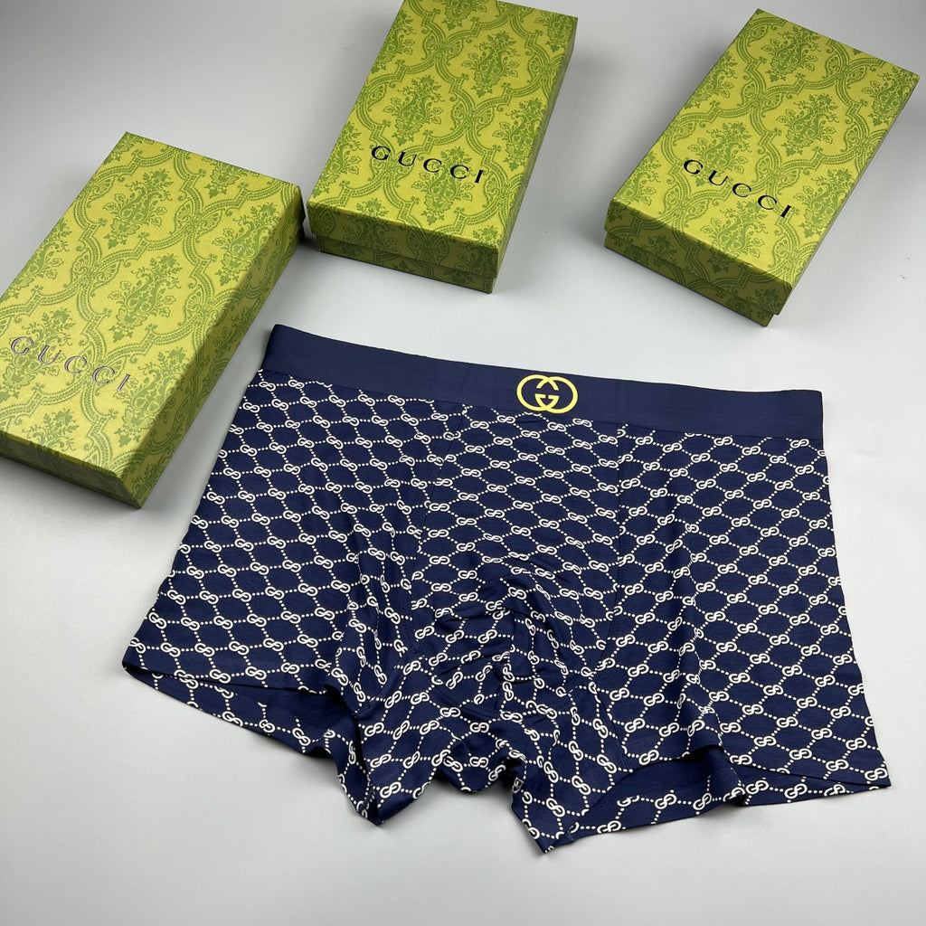 Gucci Modal Men's Boxer Briefs - 3-Piece Box