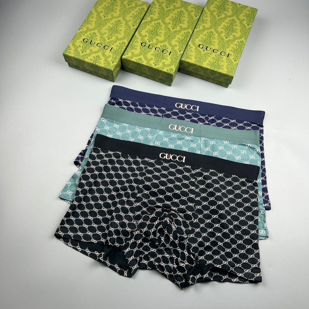 Gucci Modal Blend Men's Underwear - Box of 3
