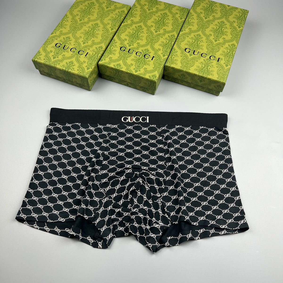 Gucci Modal Men's Boxer Briefs - 3-Piece Box