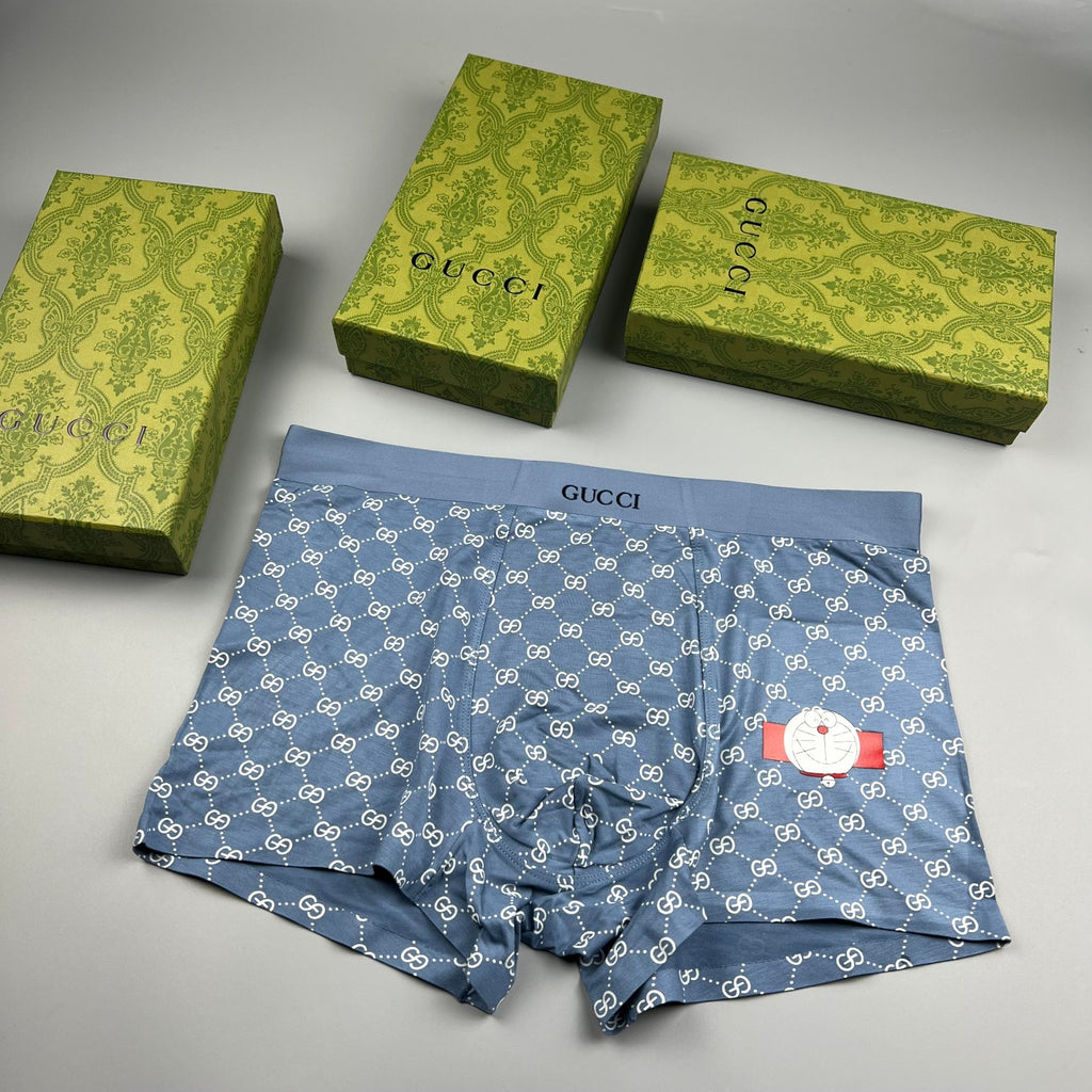 Gucci Modal Men's Boxer Briefs - 3-Piece Box