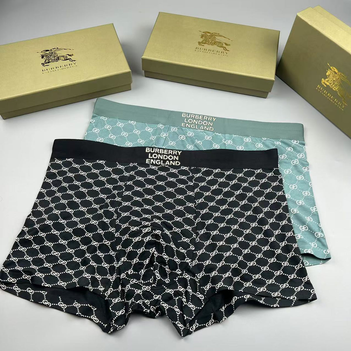 Burberry Modal Men's Boxer Briefs - 3-Piece Box