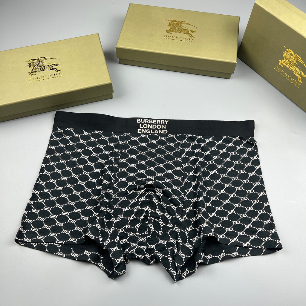 Burberry Modal Men's Boxer Briefs - 3-Piece Box