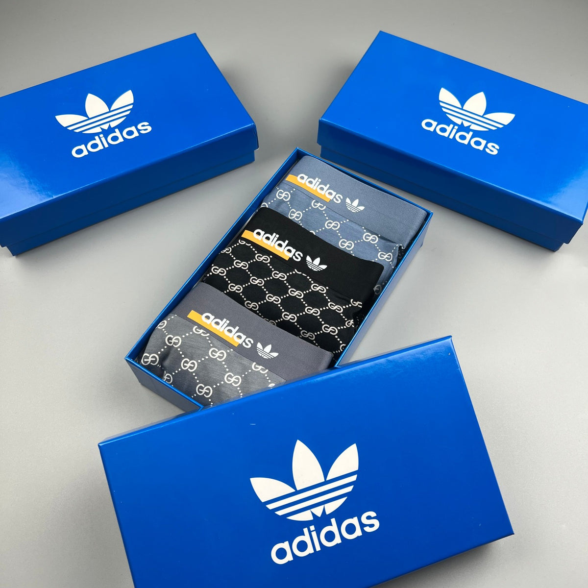 Adidas Modal Men's Boxer Briefs - 3-Piece Box