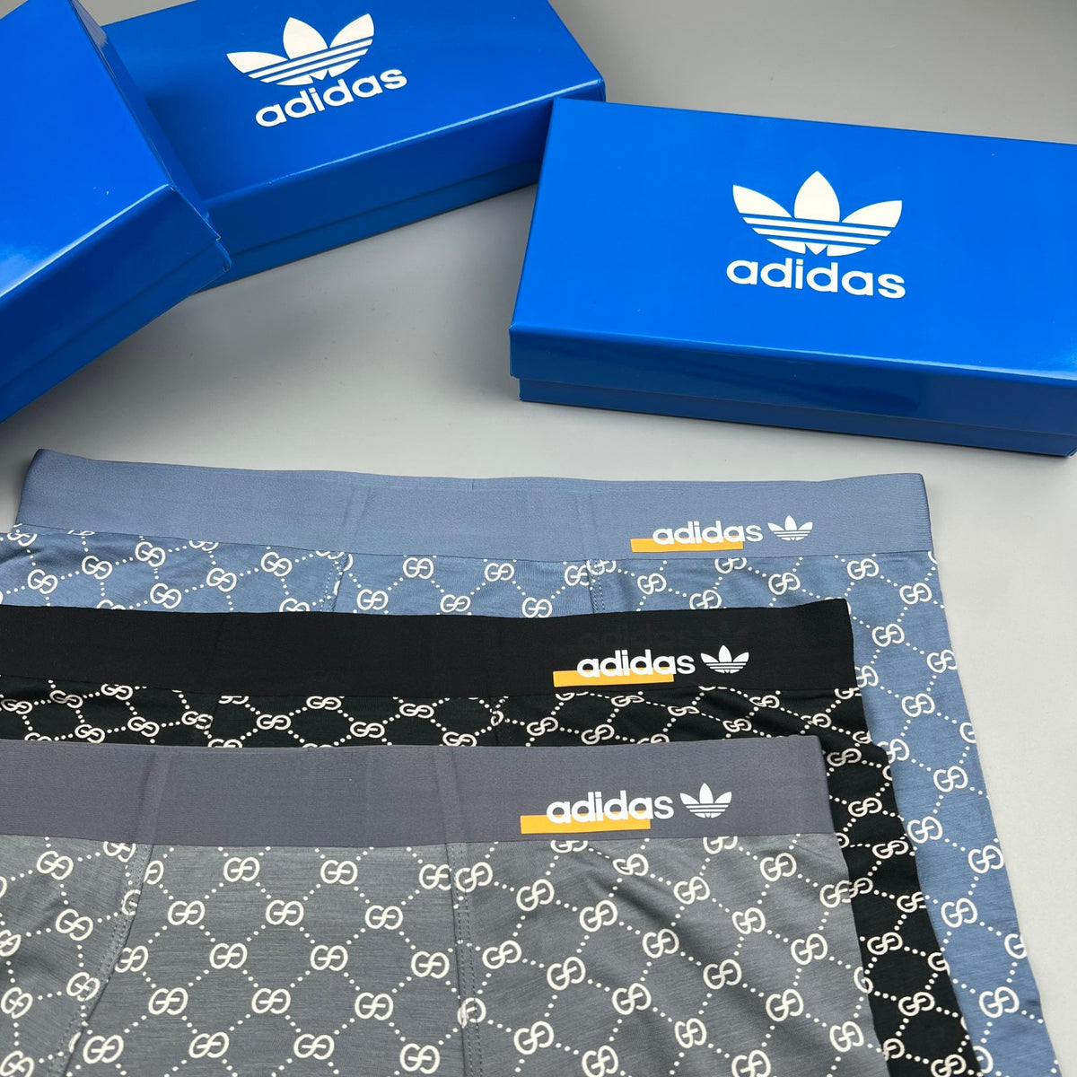 Adidas Modal Men's Boxer Briefs - 3-Piece Box