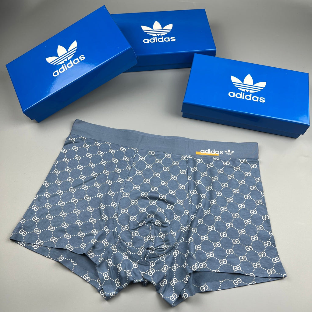 Adidas Modal Men's Boxer Briefs - 3-Piece Box