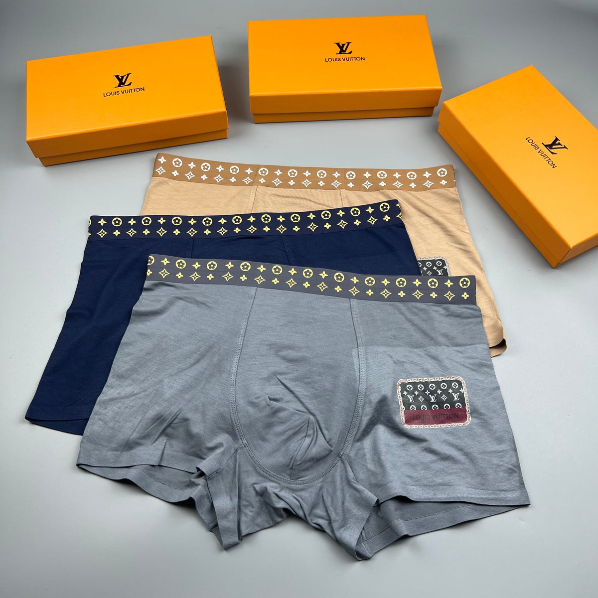 Louis Vuitton Modal Men's Boxer Briefs - 3-Piece Box