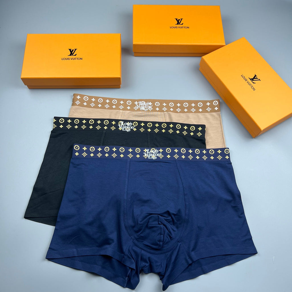 Louis Vuitton Modal Men's Boxer Briefs - 3-Piece Box