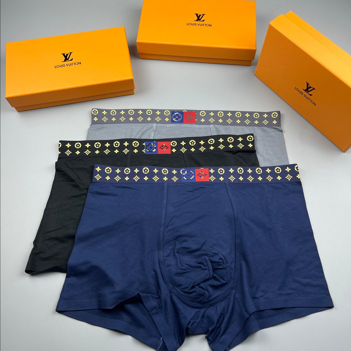 Louis Vuitton Modal Men's Boxer Briefs - 3-Piece Box