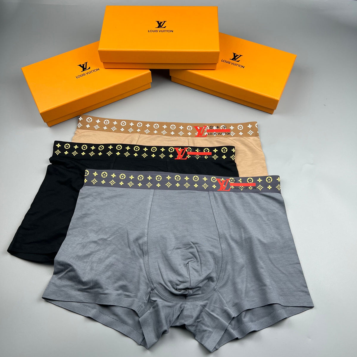 Louis Vuitton Modal Men's Boxer Briefs - 3-Piece Box